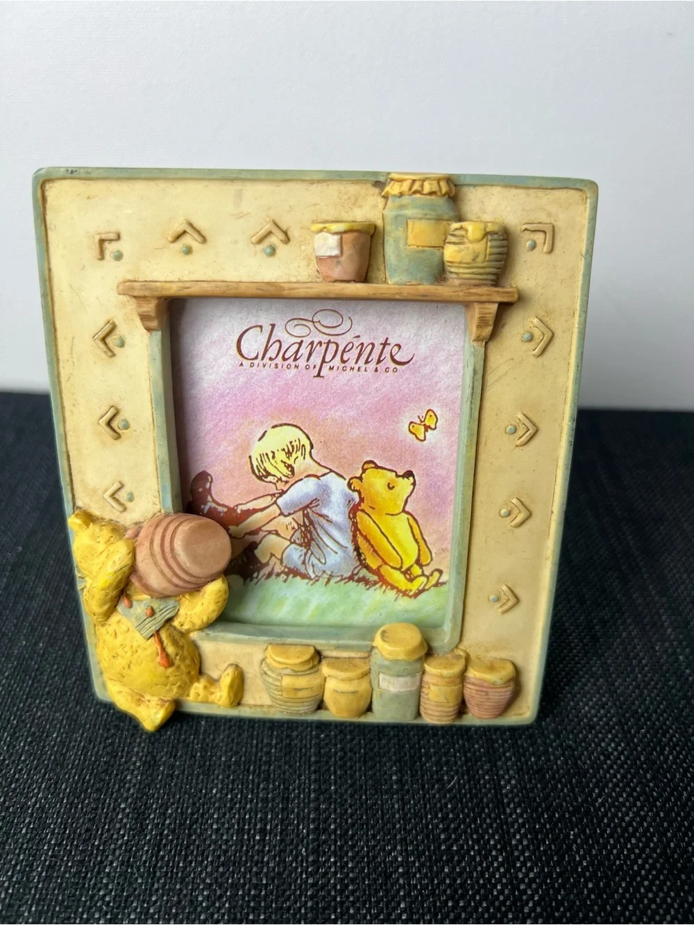Set of Charpente Classic Pooh Decorative Photo Frames - Honey Pot - Piglet